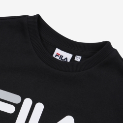 Fila Uno One-on-one - Tytön Poolopaita - Mustat | FI-54321